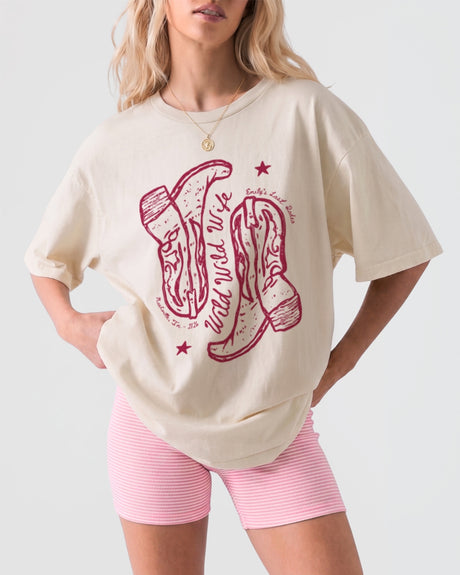 Custom Wild Wild Wife shirt for western bachelorette parties and last rodeo weekends