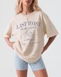Last Toast on The Slopes Martini T-Shirt Ivory