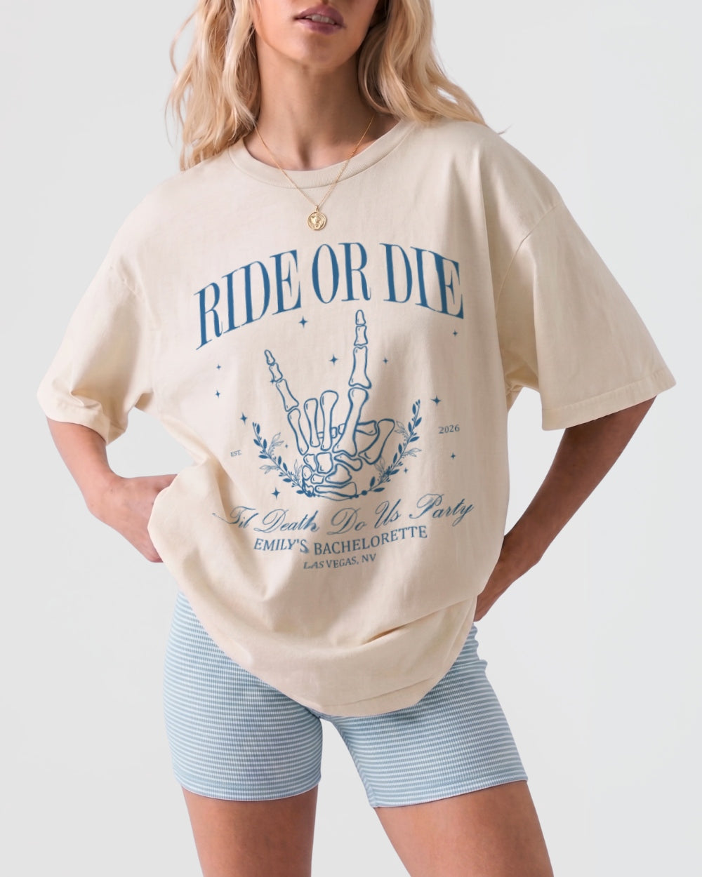 Bride or Die, Ride or Die T-Shirt Ivory