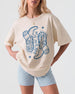 Wild Wild Wife Cowgirl Boots T-Shirt Ivory