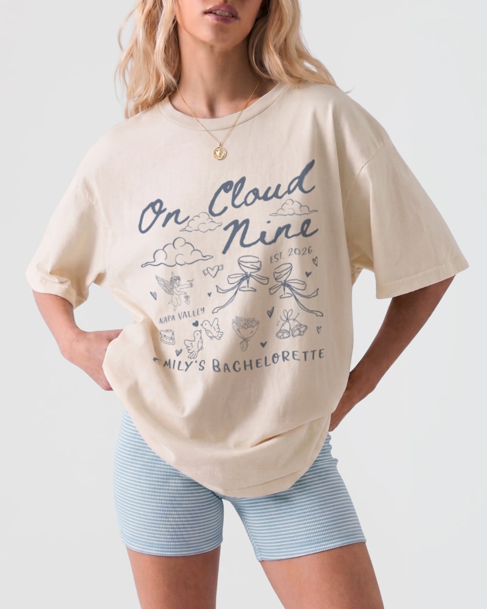 On Cloud Nine T-Shirt Ivory