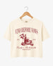 Vino Before Vows Crop Top Ivory