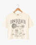 Disco Bach Club Crop Top Ivory