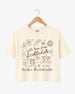 With Love from Scottsdale Crop Top Custom Scottsdale desert bachelorette parties and bridal crew outfits