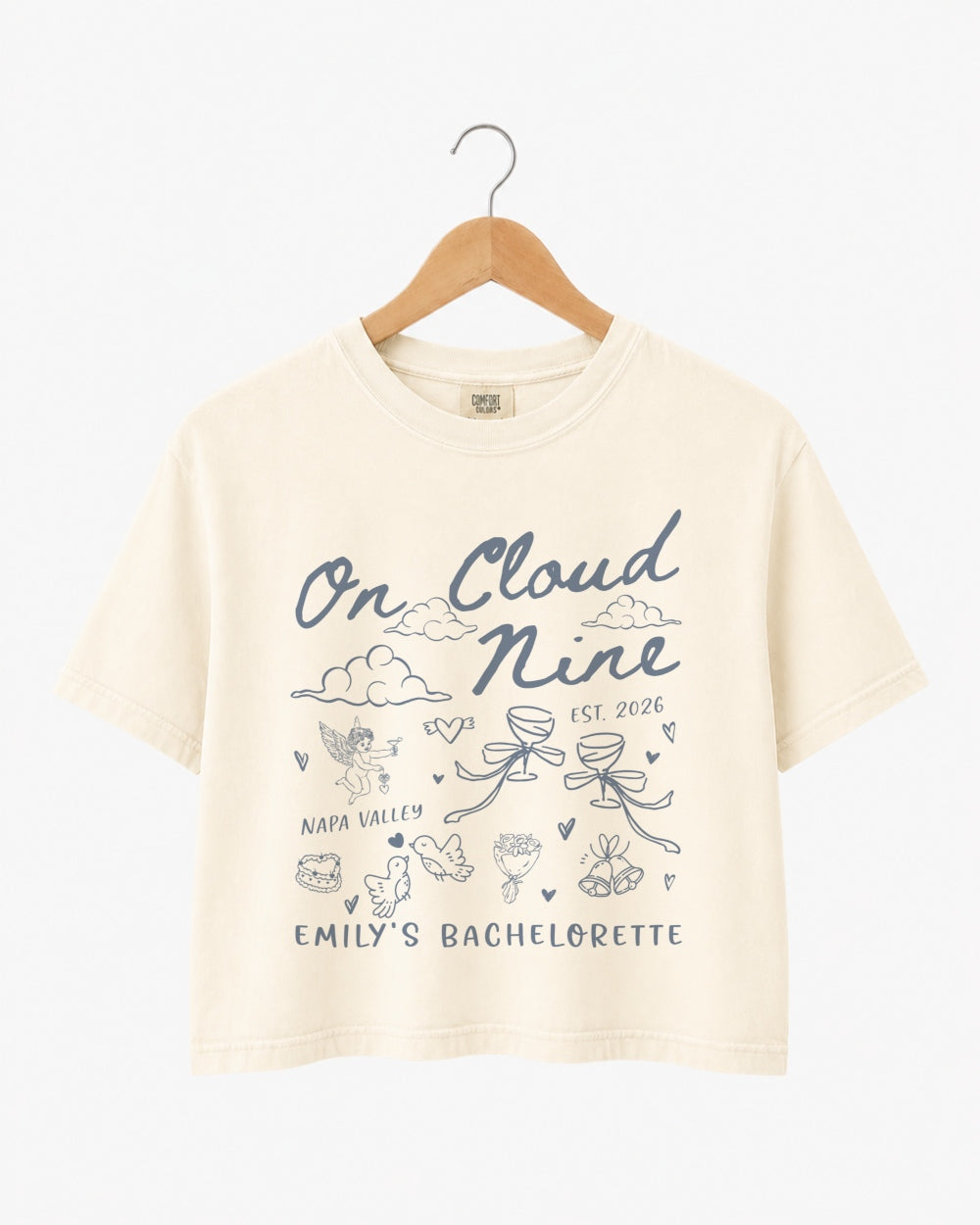 On Cloud Nine Crop Top Ivory