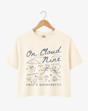 On Cloud Nine Crop Top Ivory