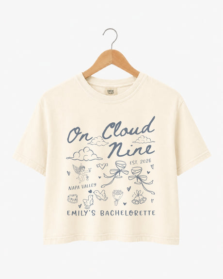 On Cloud Nine Crop Top Ivory