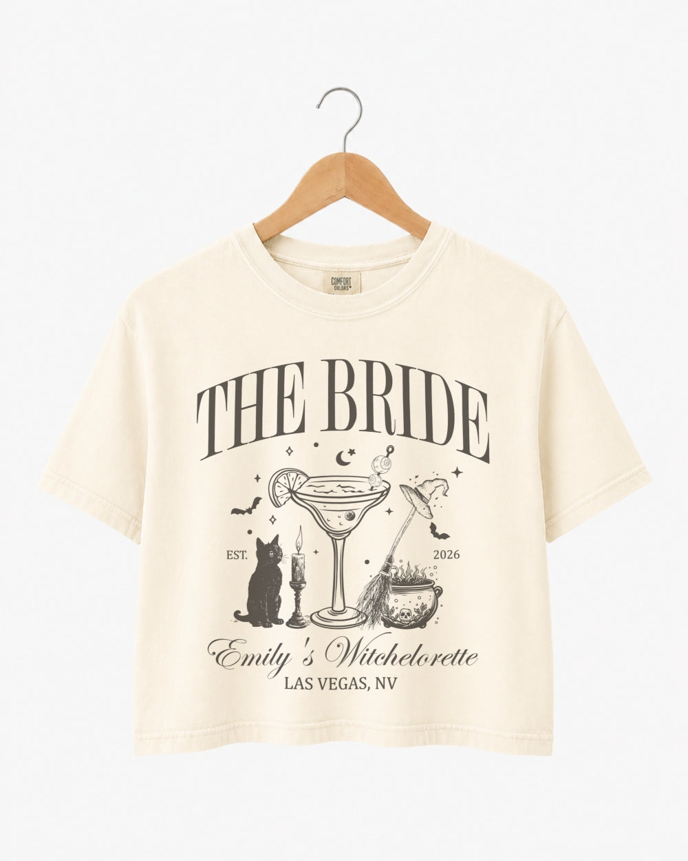 The Bride The Coven Crop Top Ivory