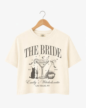 The Bride The Coven Crop Top Ivory