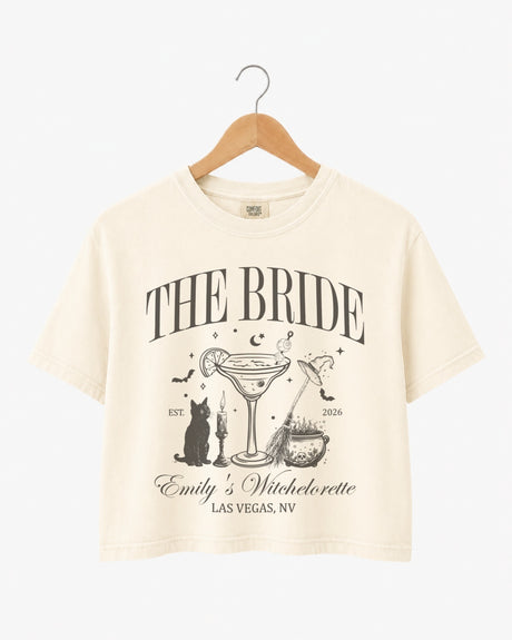 The Bride The Coven Crop Top Ivory