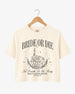 Bride or Die, Ride or Die Crop Top Ivory