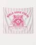 Girls Gone Feral Banner Light Pink