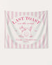 Last Toast on The Coast Banner Light Pink