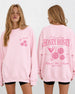 I Found My Honey Honey Sweatshirt Light Pink