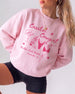 Coastal Cowgirl Sweatshirt Light Pink