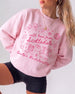 With Love from Scottsdale Sweatshirt Light Pink