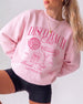 Disco Bach Club Sweatshirt Light Pink