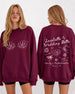 Seashells & Wedding Bells Sweatshirt Maroon