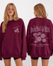 I Found My Honey Honey Sweatshirt Maroon