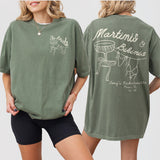 Moss green comfort colors cotton shirt for bachelorette parties, beach trips, or girls weekends like a Miami or Mexico bachelorette getaway