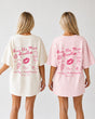 Kiss the Miss Goodbye Disco T-Shirt Ivory