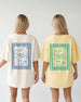 Last toast on the coast - Stripes T-Shirt Butter
