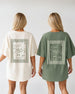 Last toast on the coast - Stripes T-Shirt Moss