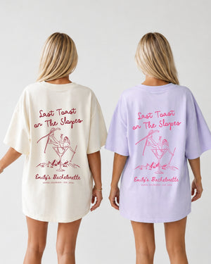 Last Toast on the Slopes T-Shirt Orchid