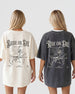Bride or Die and Ride or Die with Martini T-Shirt Pepper