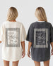 Last toast on the coast - Stripes T-Shirt Pepper