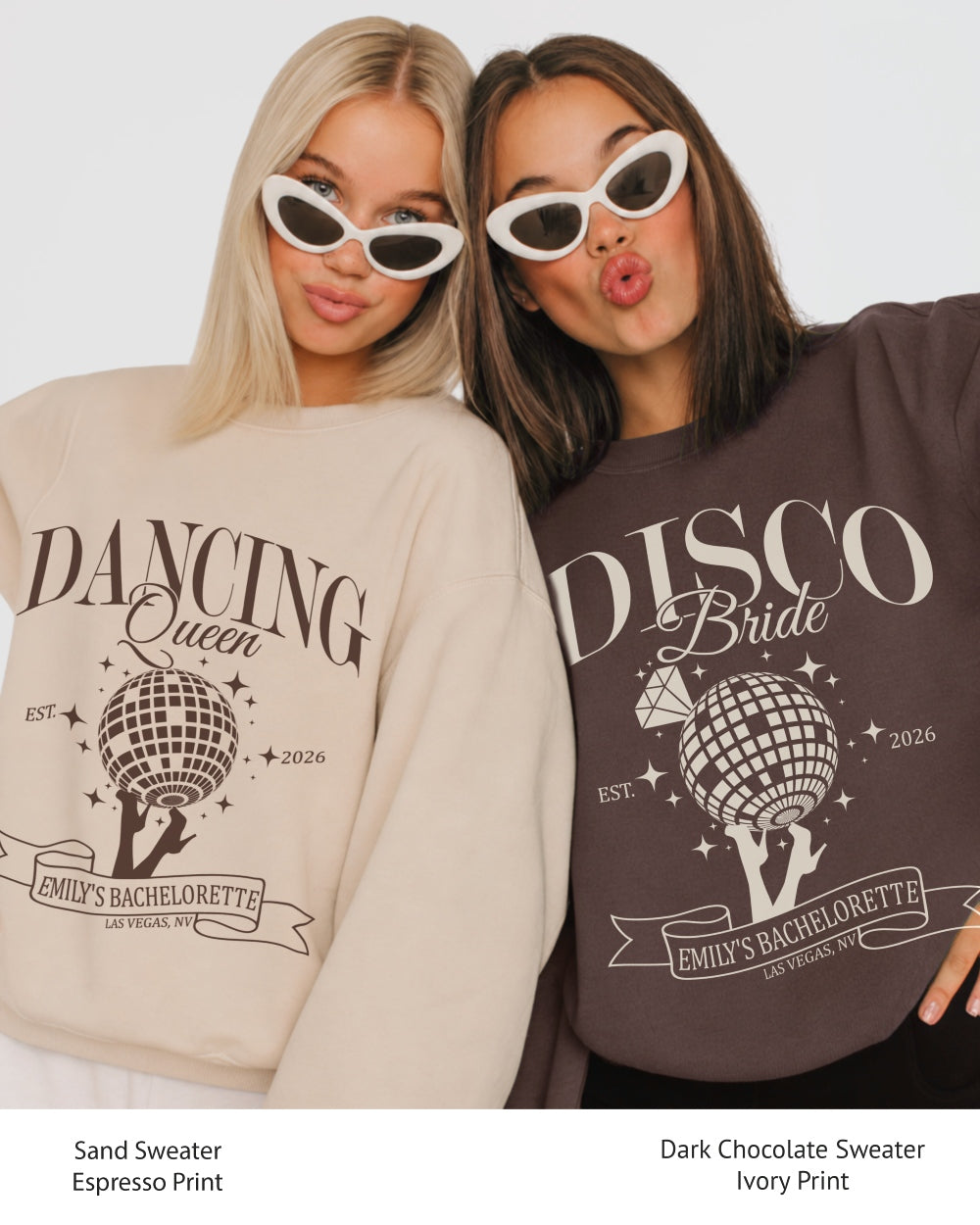 Dancing Queen, Disco Bride Sweatshirt