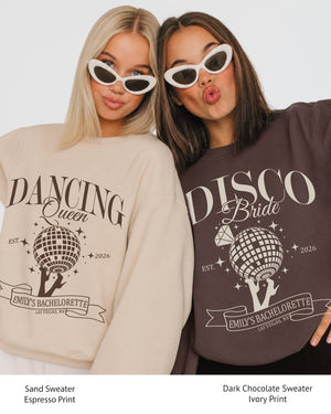 Dancing Queen, Disco Bride Sweatshirt