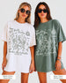 Til death do us party - Dancing Skeletons T-Shirt Moss