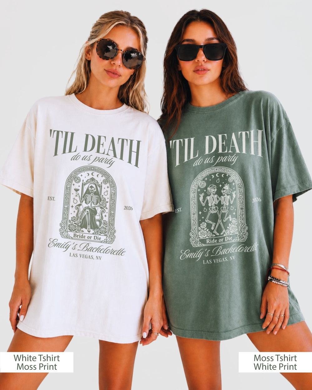 Til death do us party - Tarot-inspired T-Shirt Moss