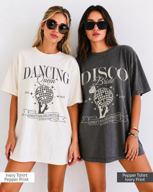 Dancing Queen, Disco Bride T-Shirt
