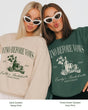 Vino Before Vows Sweatshirt Forest Green