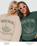 Bride or Die, Ride or Die Sweatshirt Forest Green