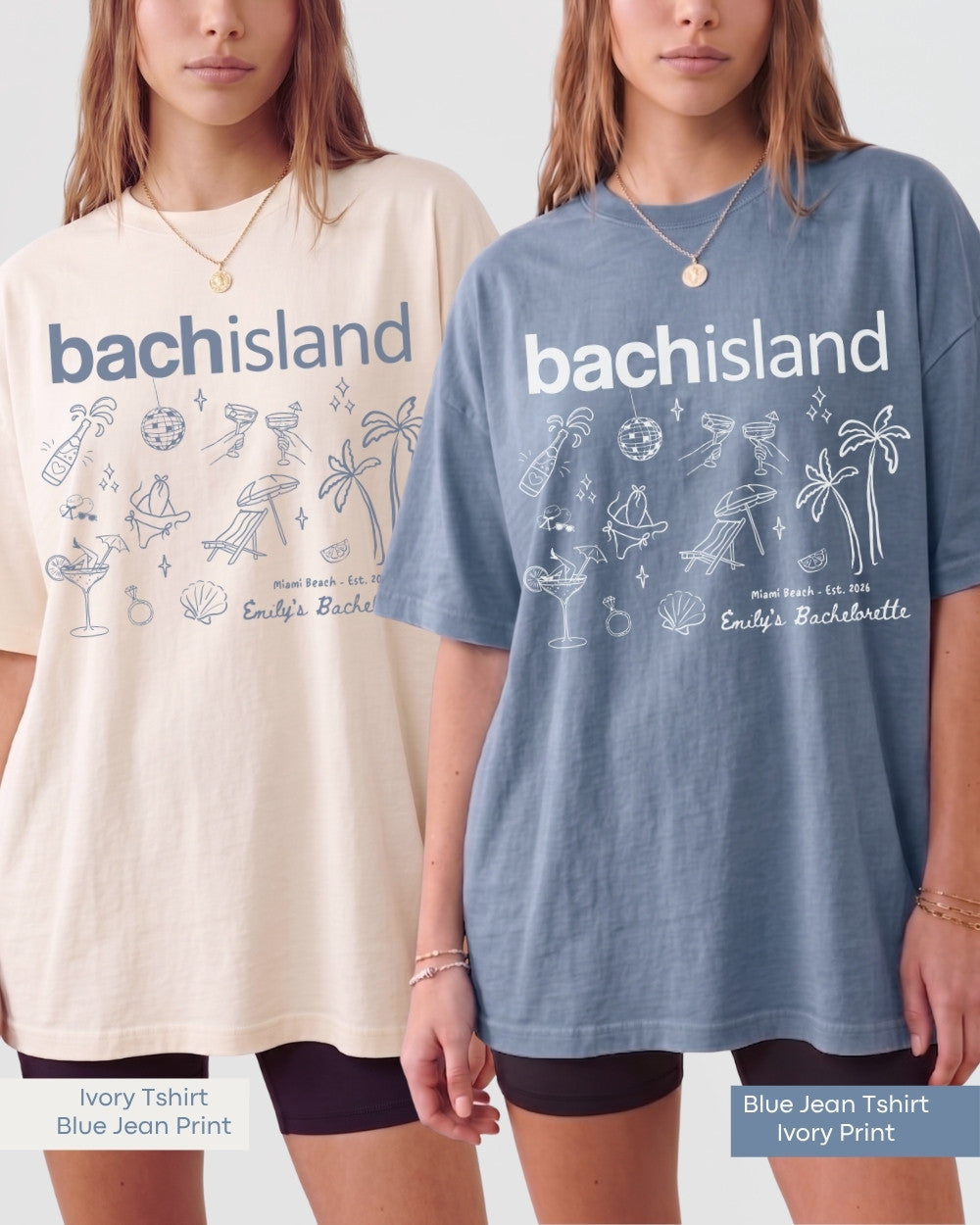 Customized BachIsland Bachelorette T-Shirt