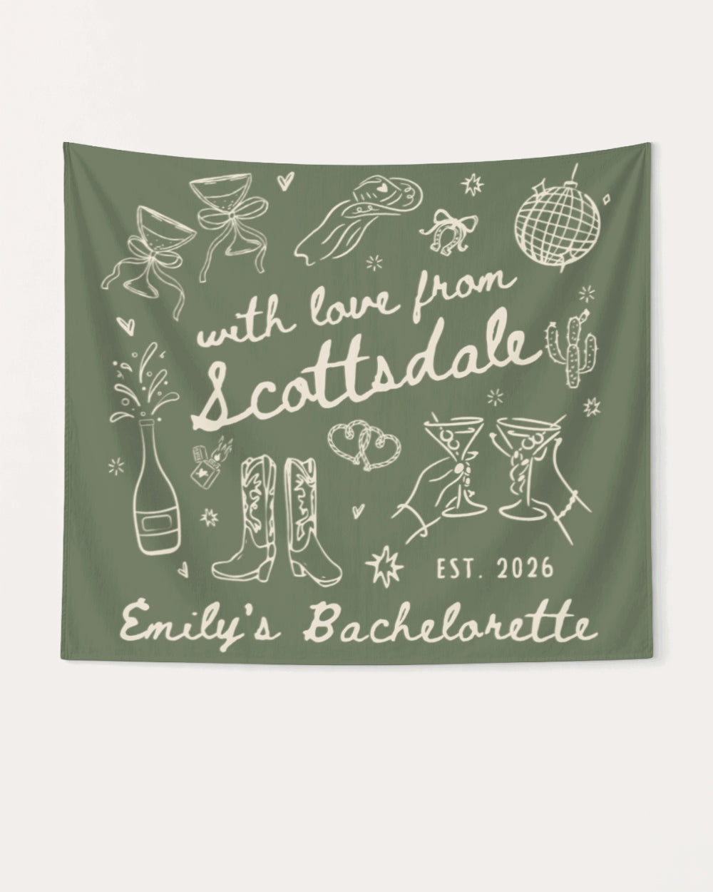 With Love from Scottsdale Banner Moss