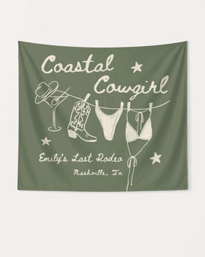 Coastal Cowgirl Banner Moss