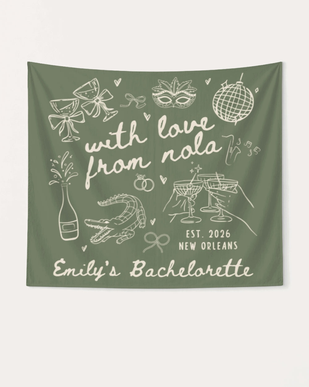 With Love from Nola Banner Moss