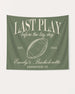 Last Play Before the Big Day - Football Banner Moss