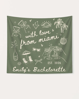 With Love from Miami Banner Moss
