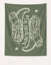 Wild Wild Wife Cowgirl Boots Banner Moss