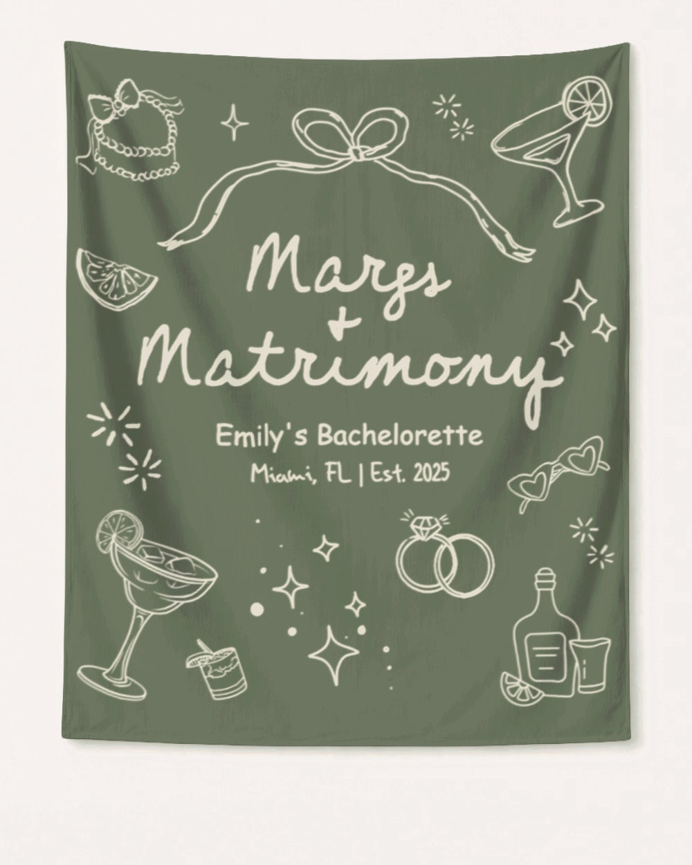 Margs & Matrimony Banner Moss