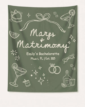 Margs & Matrimony Banner Moss