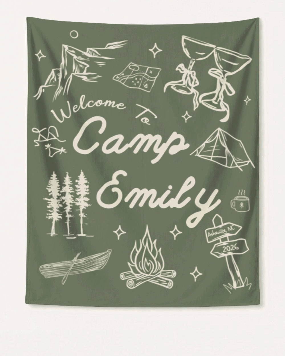 Camp Bach Banner Moss