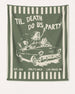 Bride or Die and Ride or Die Stripes Banner Moss