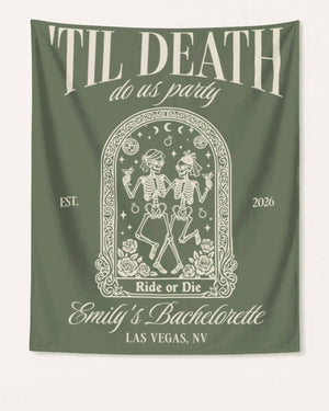Til death do us party - Tarot-inspired Banner Moss