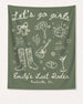 Let's Go Girls Cowgirl Party Banner Moss